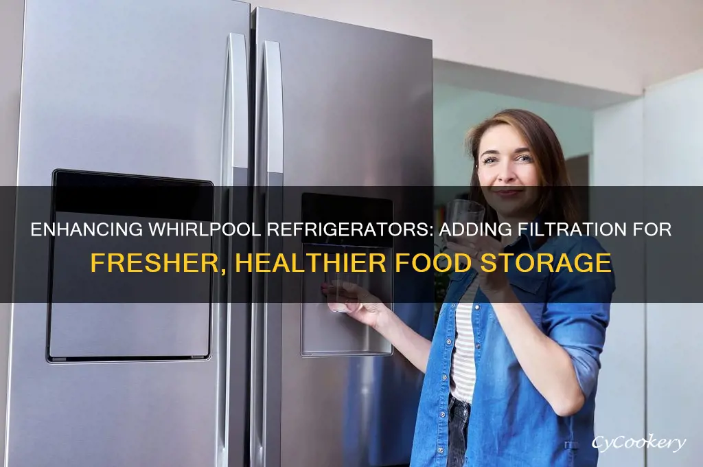 can filtration be added to whirpool refrigerator