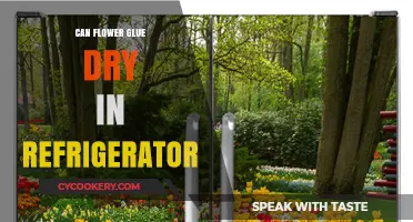 Can Flower Glue Dry in the Refrigerator? A Quick Guide