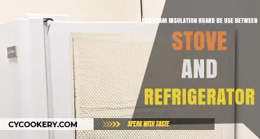 Using Foam Insulation Board Between Stove and Refrigerator: Safe or Risky?