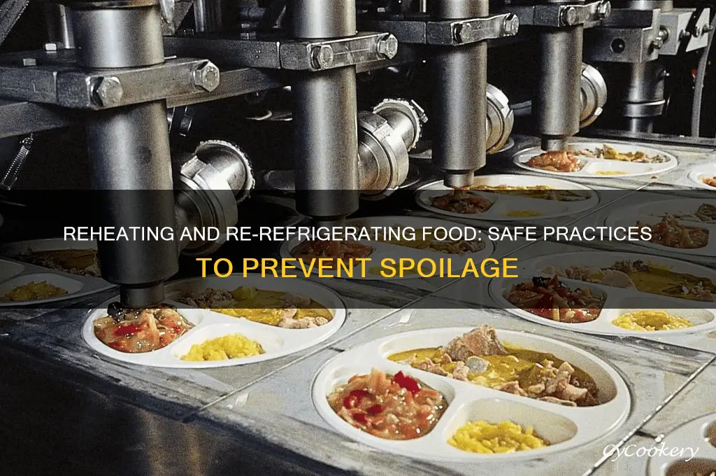 can food be re refrigerated after heating