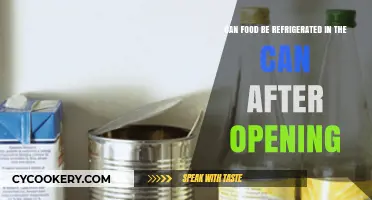 Refrigerating Opened Canned Food: Safe Practices and Storage Tips
