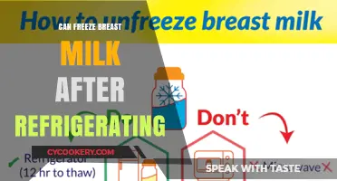 Can You Freeze Breast Milk After Refrigerating? A Complete Guide