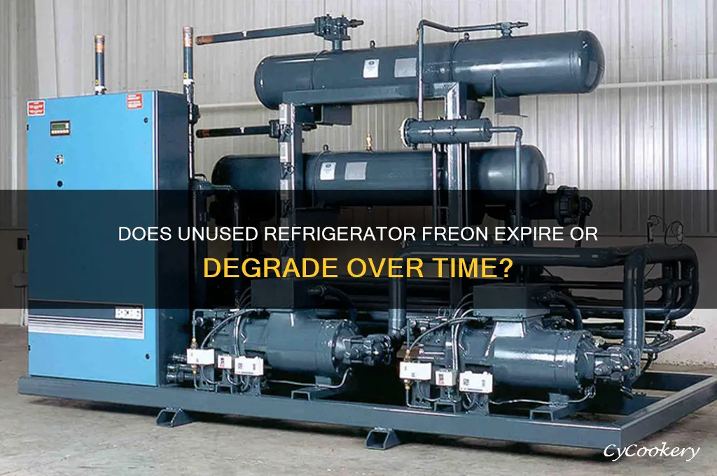 can freon go bad if refrigerator is not used