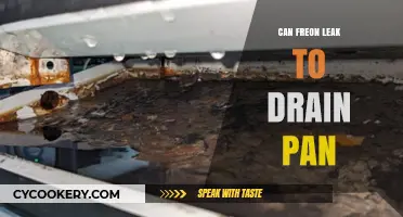 Freon Leaks: Drain Pan Clues
