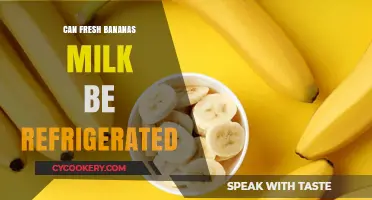 Refrigerating Fresh Banana Milk: Best Practices for Storage and Freshness