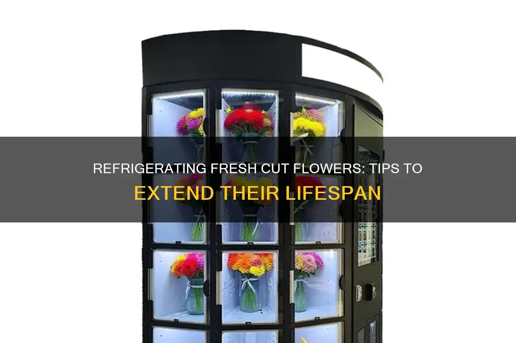 can fresh cut flowers be refrigerated