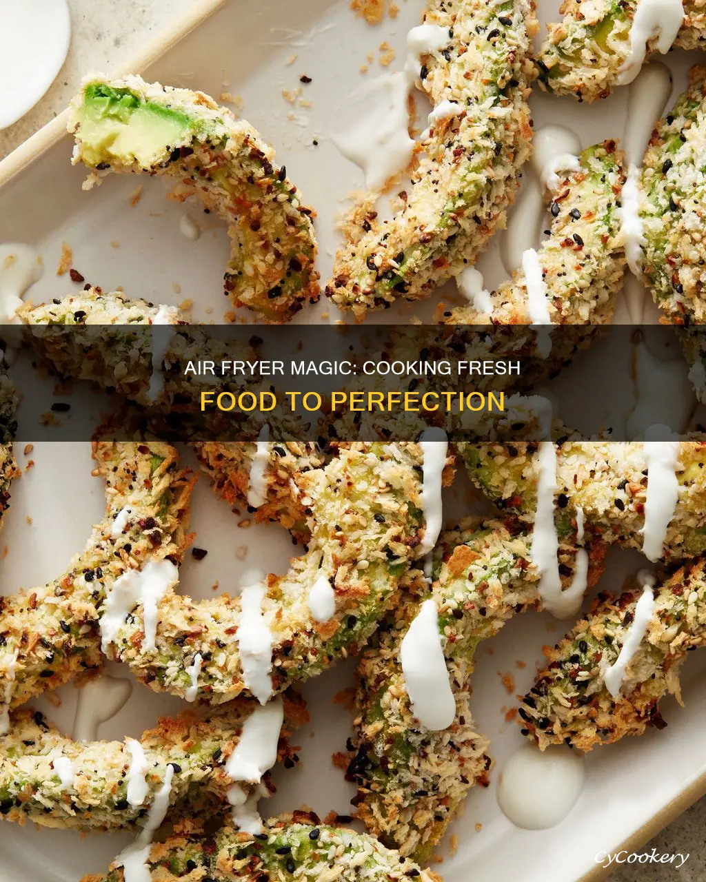 can fresh food be cooked in an air fryer