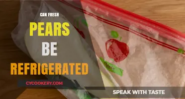 Refrigerating Fresh Pears: Best Practices for Longer Shelf Life