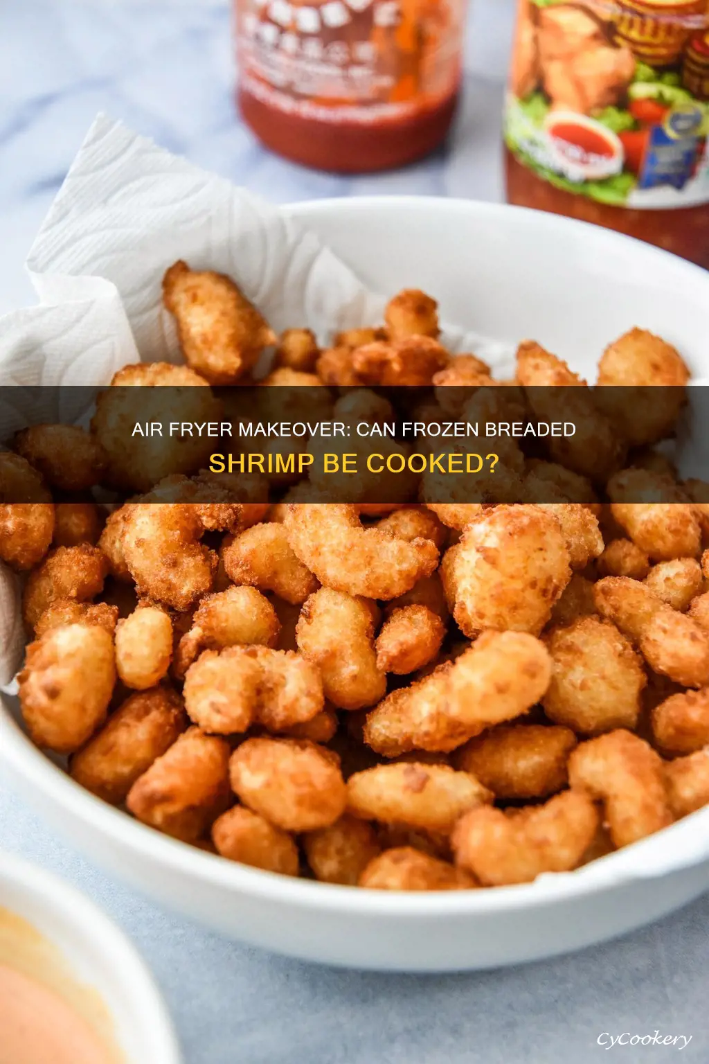 can frozen breaded shrimp be cooked in an air fryer