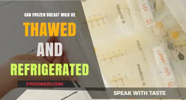 Thawing Frozen Breast Milk: Safe Refrigeration Practices for New Moms