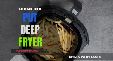 Deep-Frying Frozen Foods: Is It Possible?