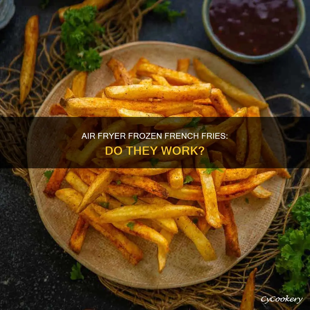 can frozen french fries go in an air fryer