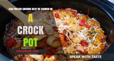 Crock Pot Cooking: Can You Use Frozen Ground Beef?