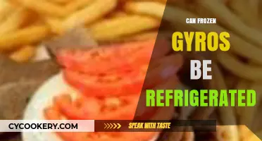 Refrigerating Frozen Gyros: Safe Practices and Storage Tips Explained