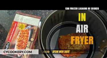 Air Fryer Transformation: Can Frozen Lasagna Be Cooked to Perfection?