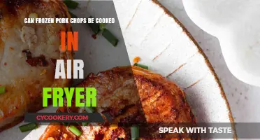 Air Fryer Magic: Cooking Frozen Pork Chops to Perfection