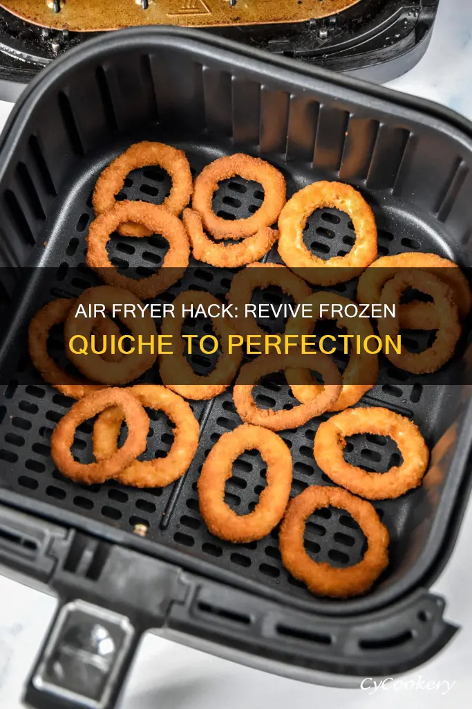 can frozen quiche be fixed in air fryer