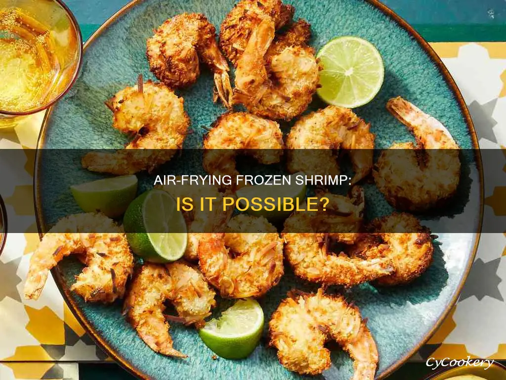 can frozen shrimp go in air fryer