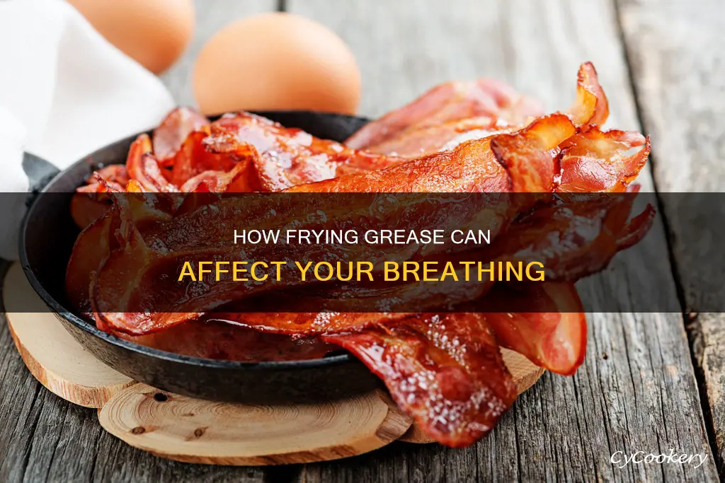 can fryer grease cause cough