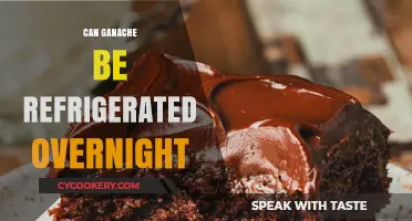 Refrigerating Ganache Overnight: Tips for Perfect Storage and Texture