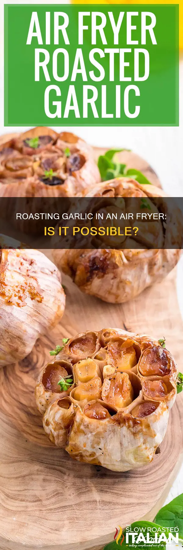 can garlic be roasted in an air fryer