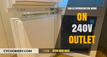 Can GE Refrigerators Safely Operate on a 240V Outlet?