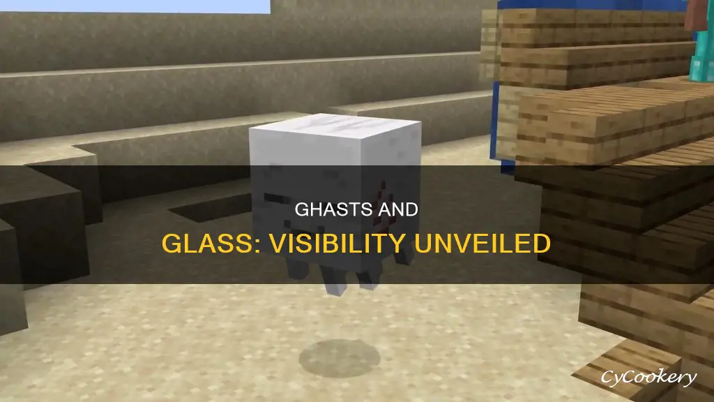 can ghasts see through glass panes