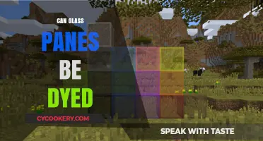 Dyeing Glass Panes: Is It Possible?