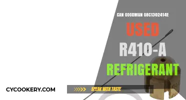 Goodman G8C1302414E Compatibility with R410-A Refrigerant Explained
