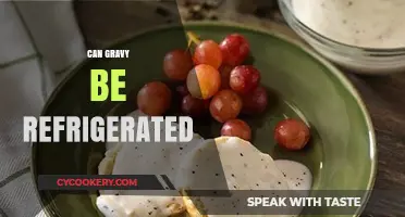 Refrigerating Gravy: Tips for Safe Storage and Reheating