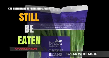 Can Week-Old Refrigerated Green Beans Still Be Safely Eaten?