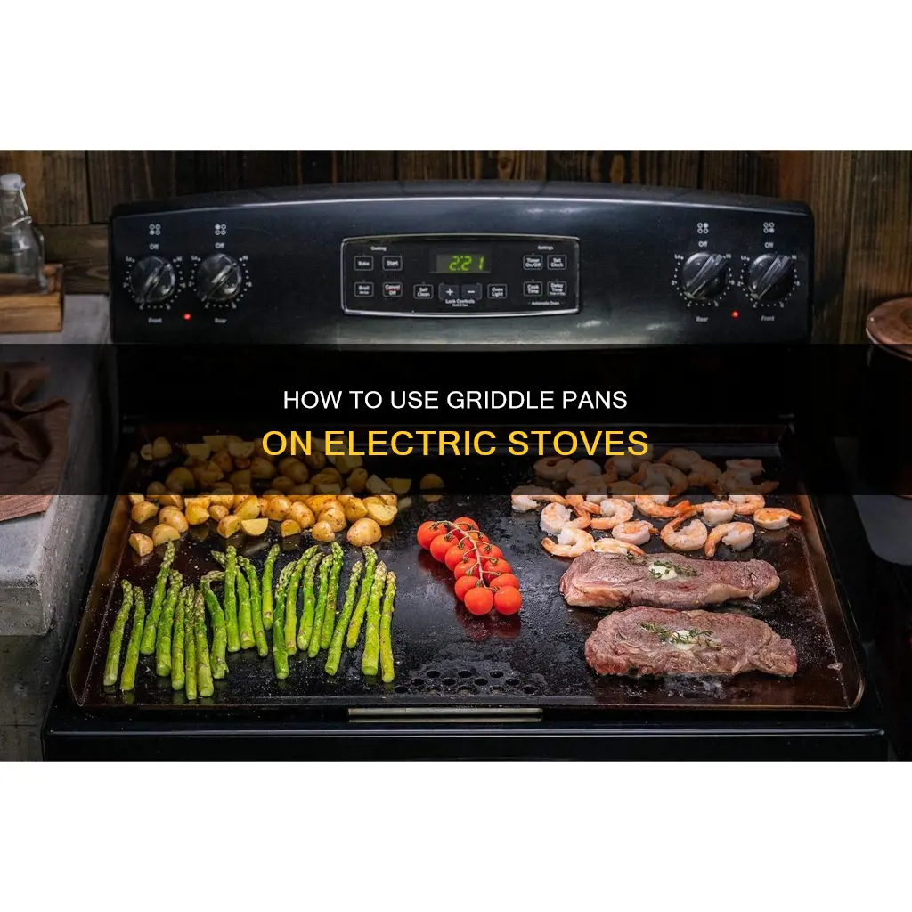can griddle pans be used on electric stoves
