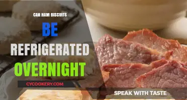 Refrigerating Ham Biscuits Overnight: Tips for Freshness and Flavor