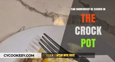 How to Cook Hamburgers in a Crock Pot