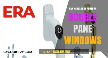 How to Add Handles to Double-Pane Windows