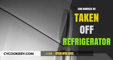 Can You Remove Refrigerator Handles? A Quick DIY Guide