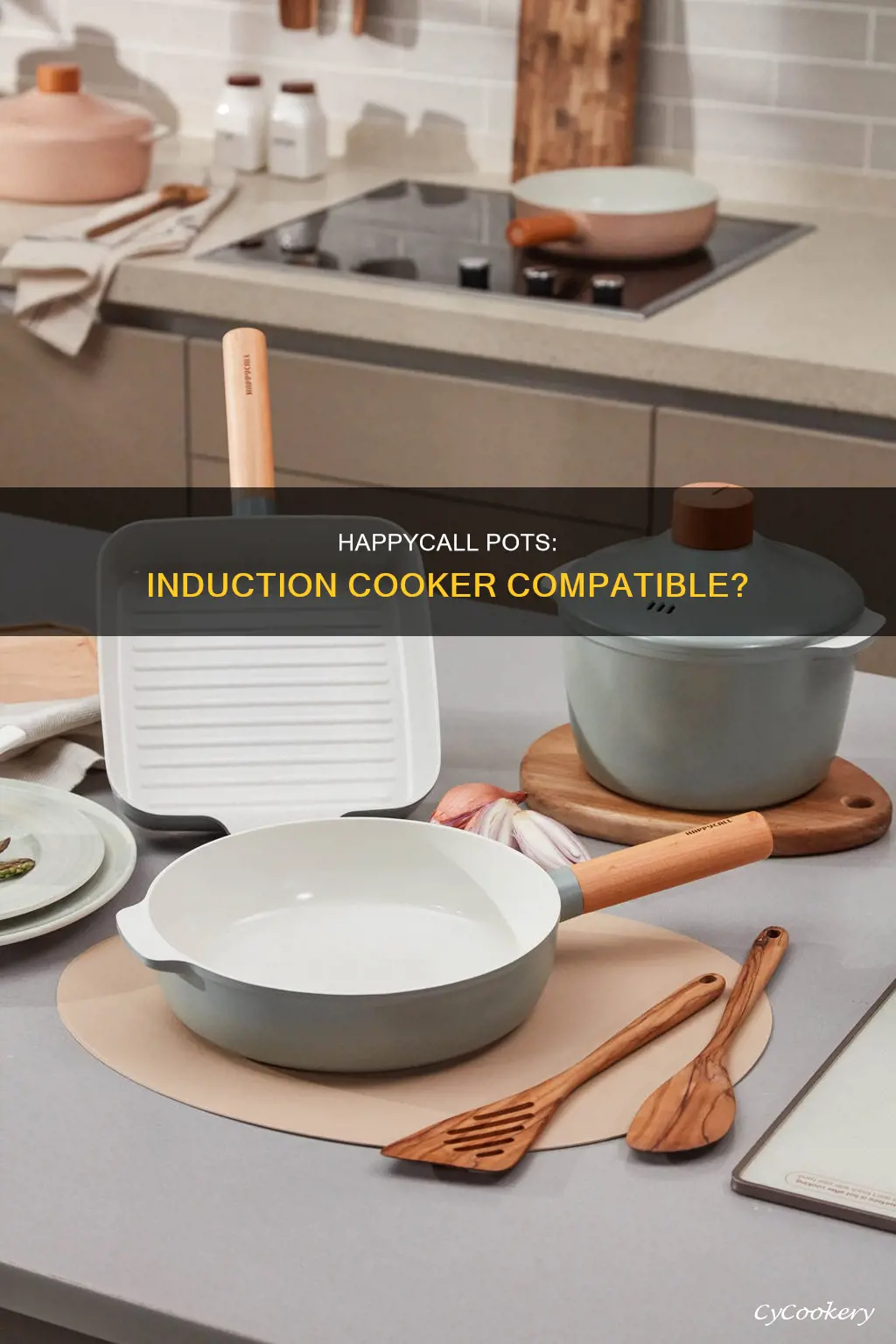 can happycall pots be used on induction cooker