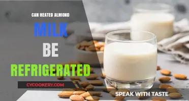 Can Heated Almond Milk Be Refrigerated? Storage Tips Revealed