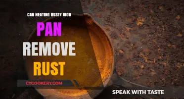 Heating Rusty Iron Pans: Effective Rust Removal?