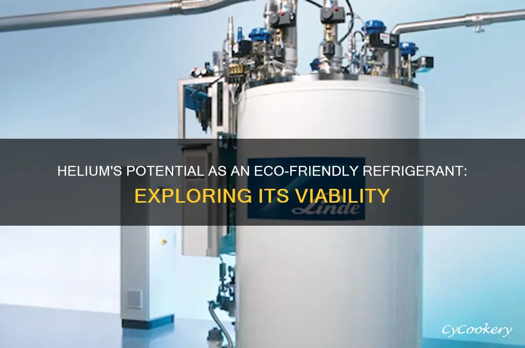 can helium be used as a refrigerant