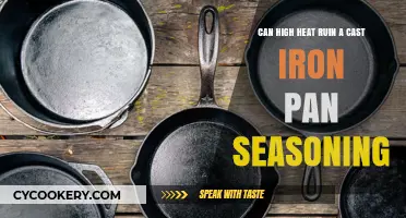High Heat: The Enemy of Cast Iron Seasoning
