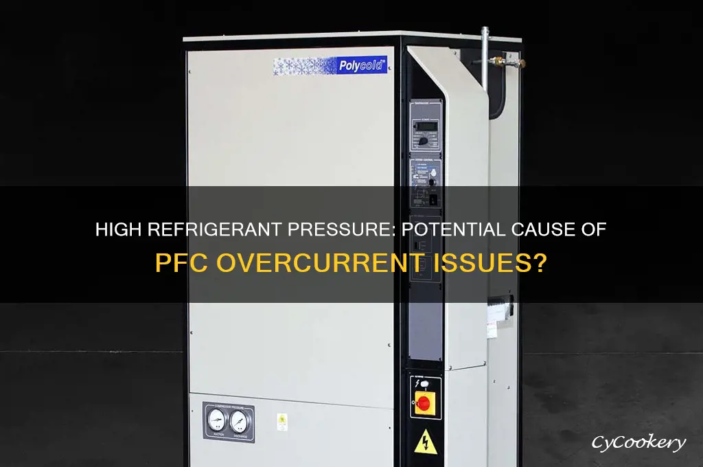 can high refrigerant pressure cause pfc overcurrent