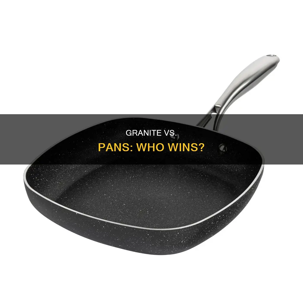 can hitting granit with a pan crack it