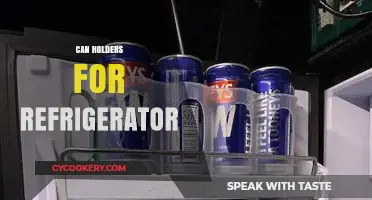 Organize Your Fridge with Stylish and Functional Can Holders