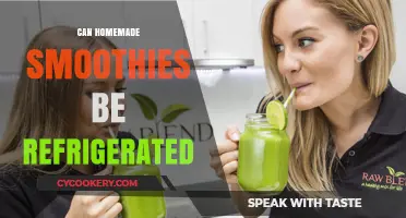 Refrigerating Homemade Smoothies: Tips for Freshness and Storage