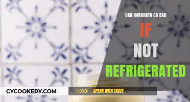 Does Horchata Spoil Without Refrigeration? Shelf Life Explained