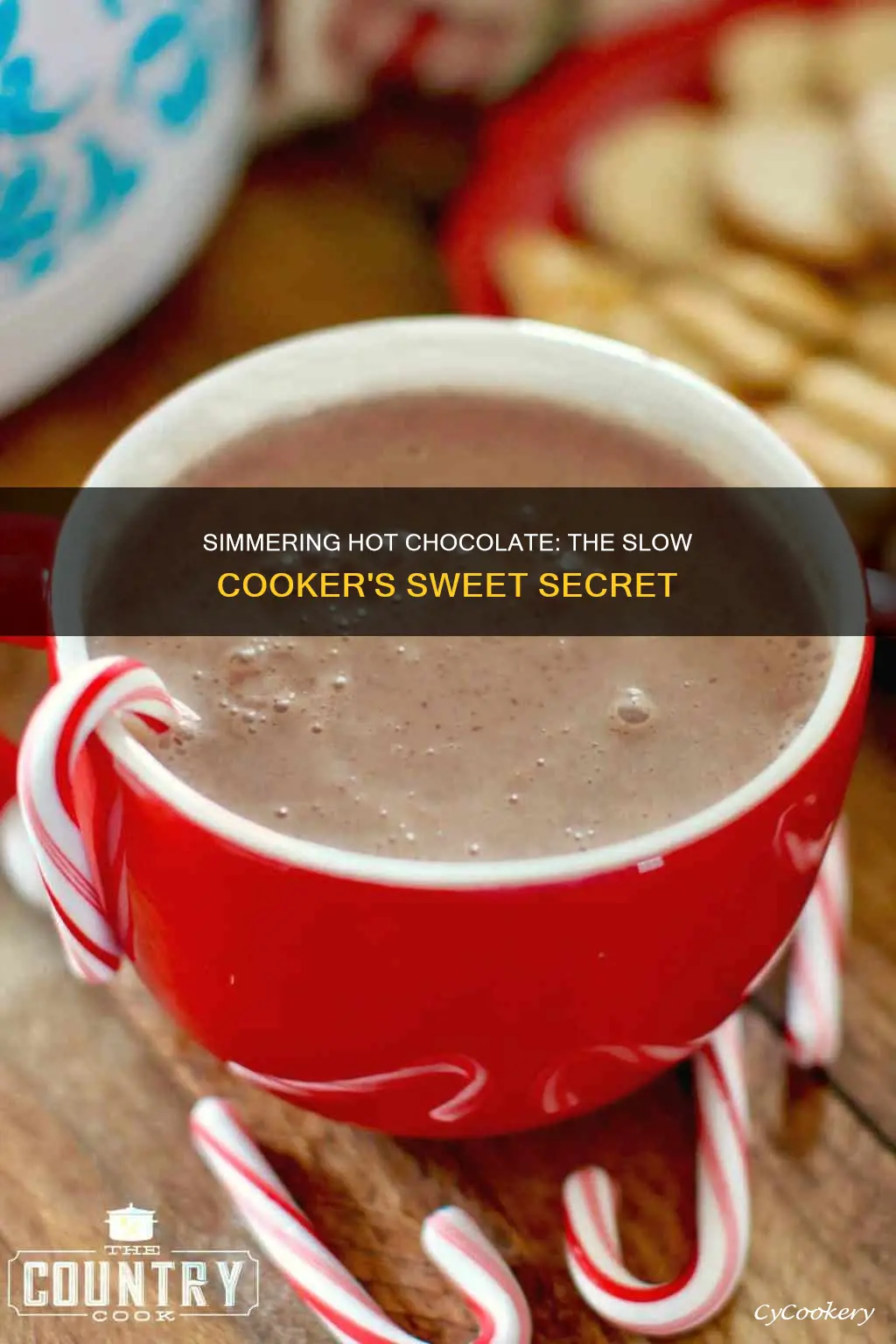 can hot chocolate simmer in crock pot