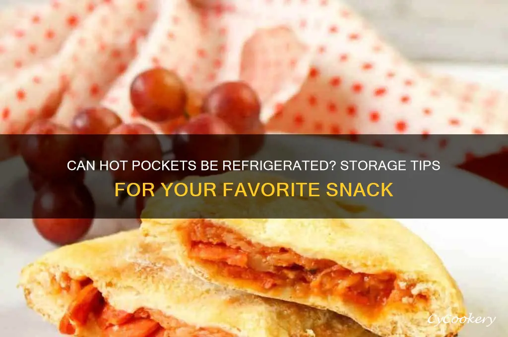 can hot pockets be refrigerated