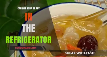 Can Hot Soup Go in the Fridge? Safe Cooling Tips