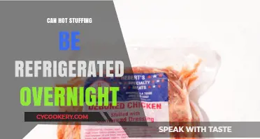 Refrigerating Hot Stuffing Overnight: Safe Practices and Tips